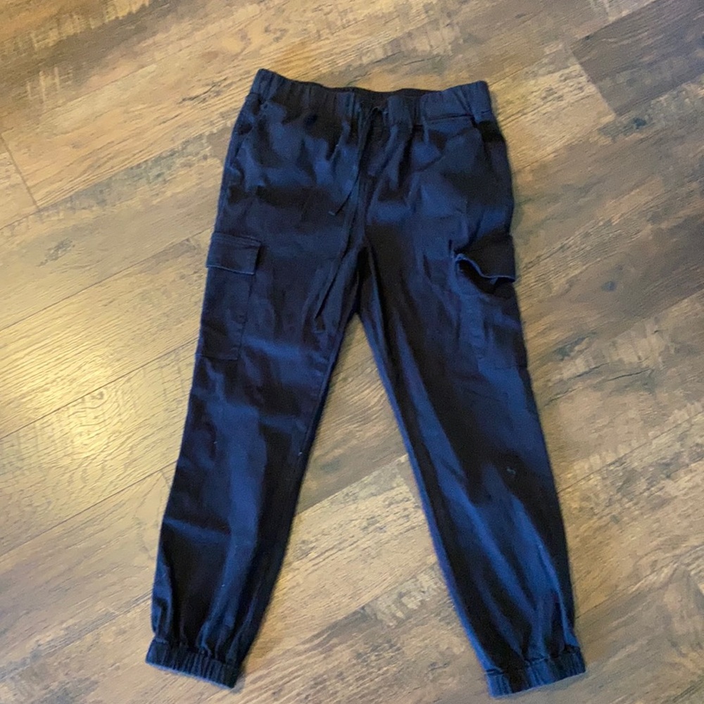 Black joggers